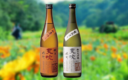 天吹 生酉元・山廃造りセット 各720ml×1本 / 佐賀県 / 天吹酒造合資会社 [41ANCX012]