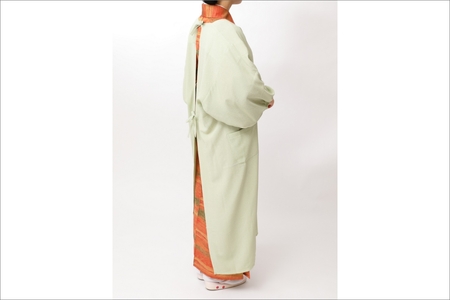 丹後ちりめん・割ぽう着 色（グリーン）