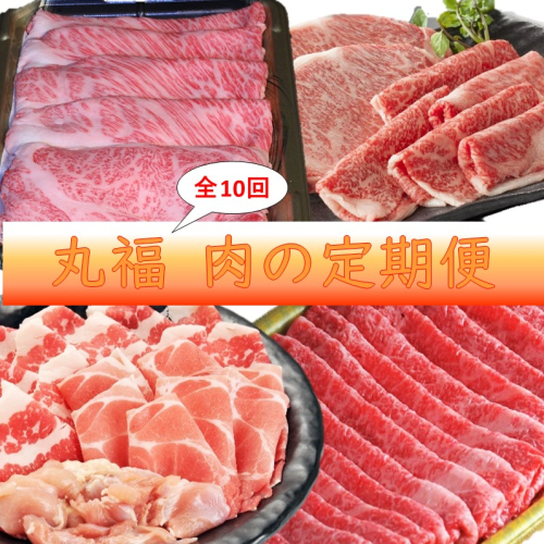 丸福 肉の定期便（12回／毎月）