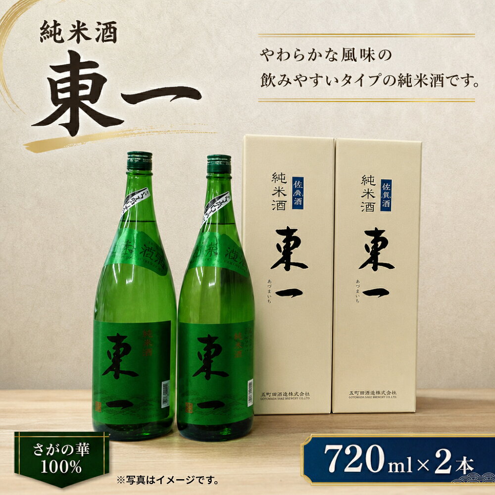 【ふるさと納税】N-200 東一 純米酒 720ml×2本 日本酒 純米酒 東一 アルコール