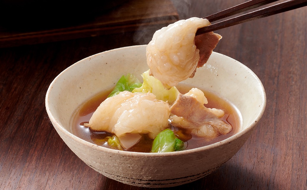 ぷるっぷる！ 博多もつ鍋セット（あごだし醤油味）3～4人前×3個セット