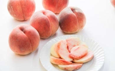 08-04-001　もも(川中島白桃)3kg