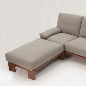 No.587 【家具蔵】ロングオットマン モデルノ ウォールナット材