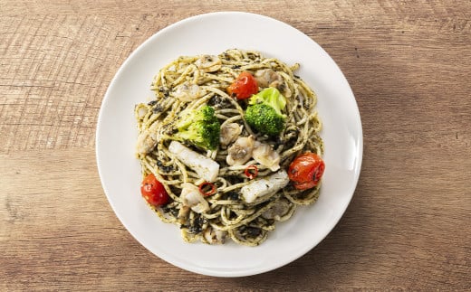 海鮮と有明海苔のペペロンチーノ 【280g×6食入】 6食 ペペロンチーノ パスタ 海鮮 アカイカ アサリ 有明海苔 海苔 麺 冷凍食品 冷食 九州 福岡県 柳川市 冷凍