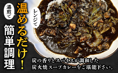 炭香る宮崎県産若どり炭火焼カレー【190g×10袋 計1.9kg】