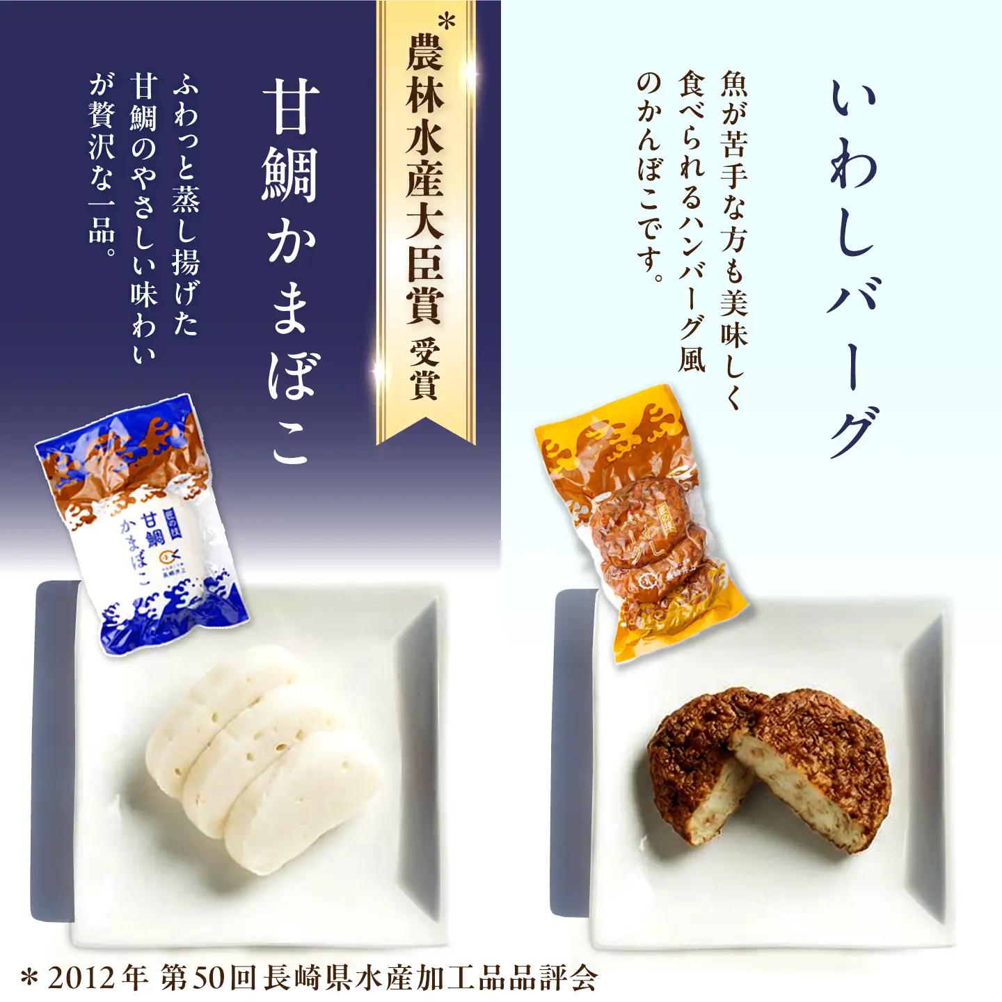 【お中元対象】7日発送) かまぼこ10品 長崎井上蒲鉾 [EAG027]  かまぼこ