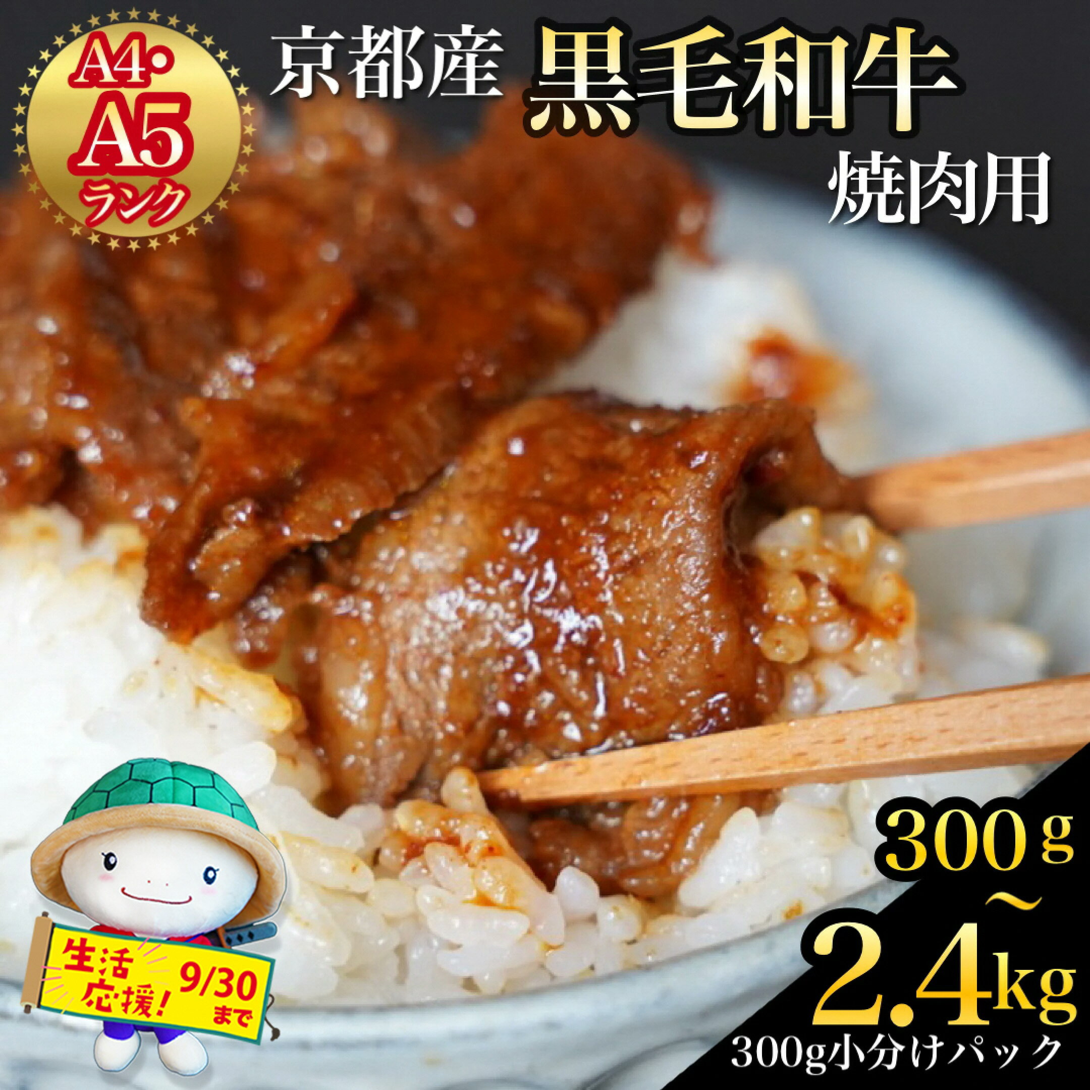 【ふるさと納税】【訳あり・生活応援】京都産黒毛和牛 A4 A5 焼肉用 選べる 300g 600g 1.2kg 2.4kg 冷凍 小分け 焼肉専門店 平壌亭 ≪訳あり 不揃い 焼肉 国産 丹波産 和牛 こま切れ ふるさと納税牛肉 楽天限定≫【7日以内発送】※離島への配送不可【9/30まで 寄附額改定】