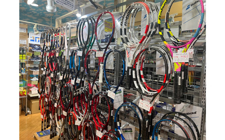 【調布市内の店舗限定】ガット張り替えチケット 1回分