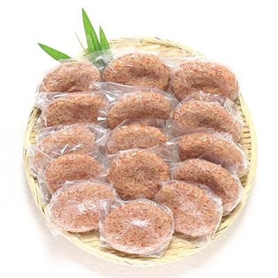 ふるさと納税 長洲町 馬肉入り手作りハンバーグ(150g×15個) |  | 01