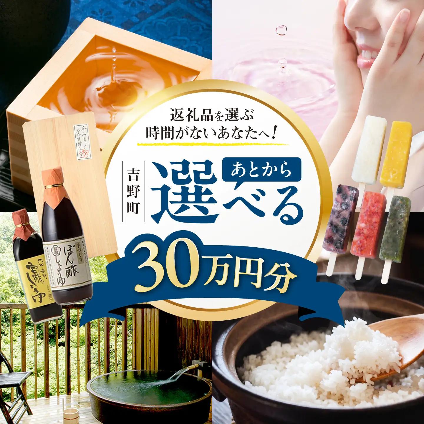 【あとから選べる】吉野町ふるさとギフト 30万円分[BRXX014]