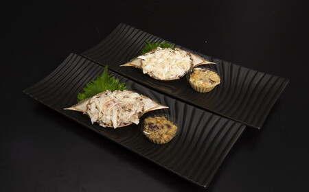 伊勢湾天然ワタリガニほぐし身 味噌付 ２杯【1.2-21】