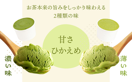 お茶 農家 の 深蒸し茶 アイス（ 濃・薄 各6個 計12個 ） KN166-001-02 菓子 茶