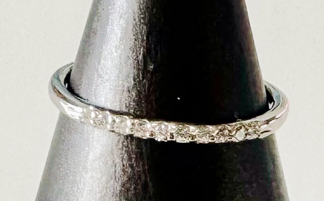 プラチナダイヤモンドリング ハーフエタニティーリング 0.10カラット 【AK-5469/0001】 