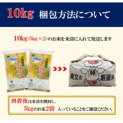 ふるさと納税 大網白里市 【毎月定期便】コシヒカリ 精米 10kg (5kg×2袋)全3回 |  | 01