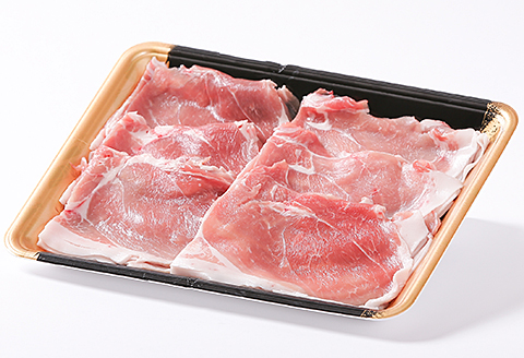 肥前さくらポーク ももスライス 2kg（500g×4）：B150-004