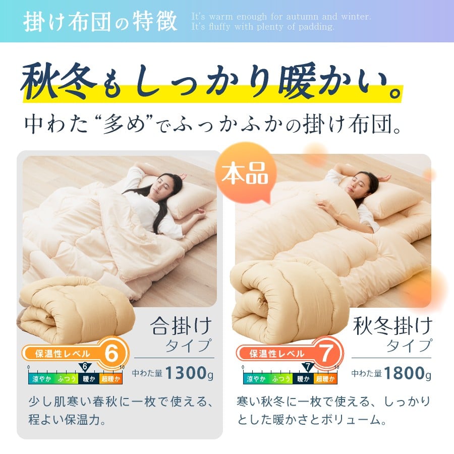 洗える 布団セット 3点 シングル 防ダニ 抗菌 寝具 掛け布団 敷布団 まくら 軽い 軽量 寝具 ふとんセット