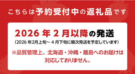 【1月下旬より順次発送】農家直送 朝採り新鮮いちご 【博多あまおう】[(約270g)×2パック]_Fi062
