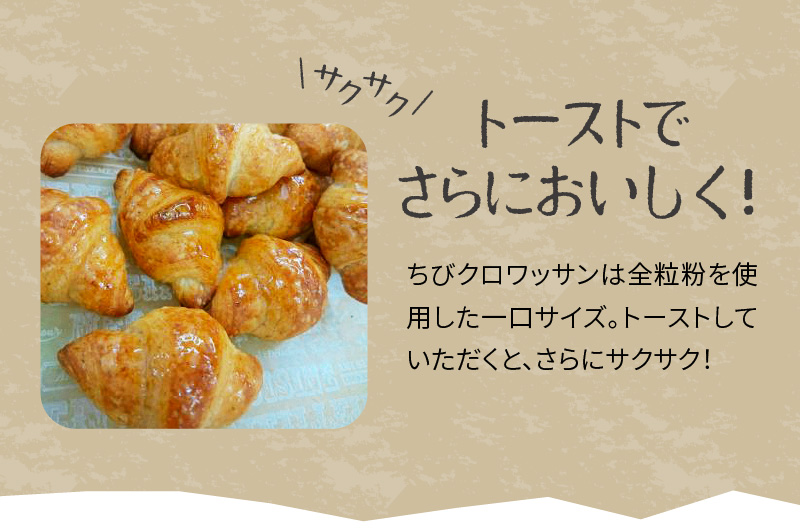和食に合う食パン「碧醸造2代目」×2本＆全粒粉使用ちびクロワッサン10個　H087-012