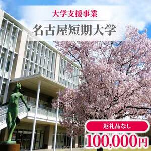【返礼品なし】大学支援事業(名古屋短期大学)100,000円