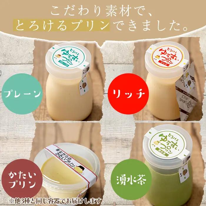 手作り！ゆうすいプリン(12個) ぷりん プリン レトロプリン かためプリン お茶スイーツ お茶プリン お茶 プレーン お菓子 おやつ デザート スイーツ 手作り ギフト 贈り物 プレゼント 贈答 手