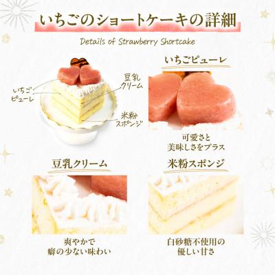 ふるさと納税 佐野市 【とちあいかのショートケーキセット】犬用ケーキ・ごはん 無添加 手作り Idea dog chef |  | 01