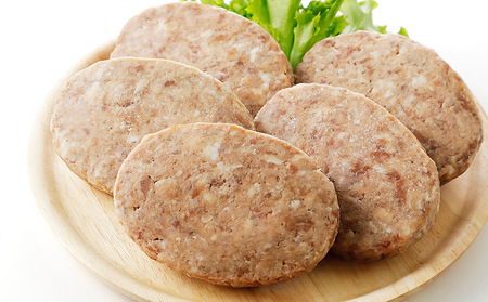 北海道　豚肉　冷凍ハンバーグ｜十勝しんむら牧場　放牧豚のハンバーグ＜150g×10個＞　［020-S60］　※オンライン申請対応