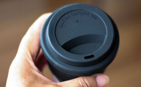 【瀬戸焼】 Lid-cup　モダンシリーズ　川 【双寿園】/カップ コップ 食器 /瀬戸市[BBBI016]