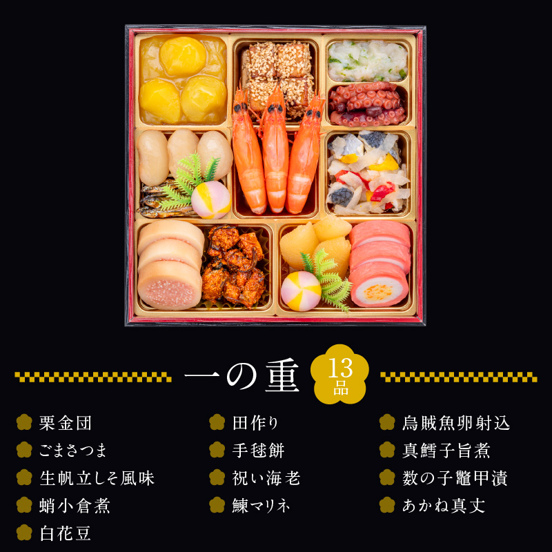名古屋コーチン鍋＆追い肉1羽分セット と 千賀屋謹製 迎春おせち料理 和風三段重「おもいやり」セット