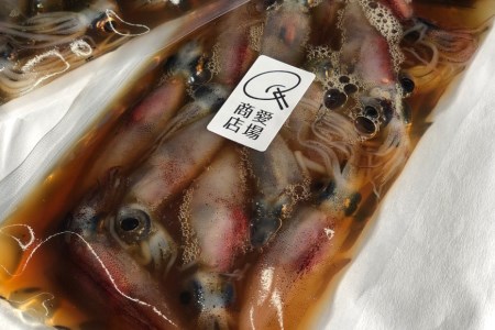 富山産 ホタルイカ 沖漬け 150g×3袋 [愛場商店 富山県 朝日町 34310475]