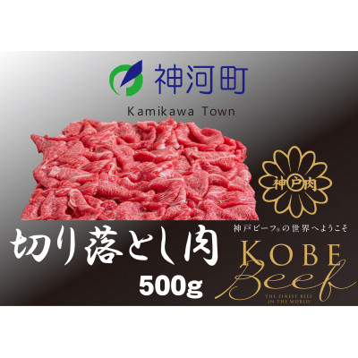 
神戸ビーフ　切り落とし肉(ばら・もも・かた)500g　KKWS1　【1363765】
