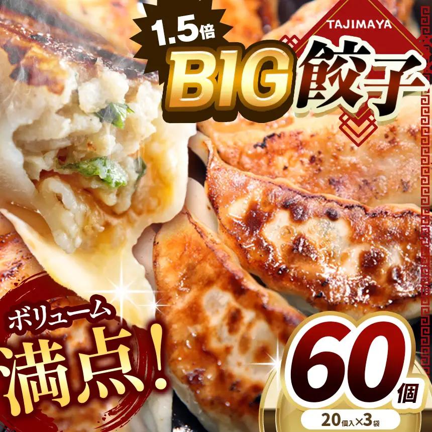 【ふるなびWEEK対象】たじまや オリジナル ビッグ 餃子 60個