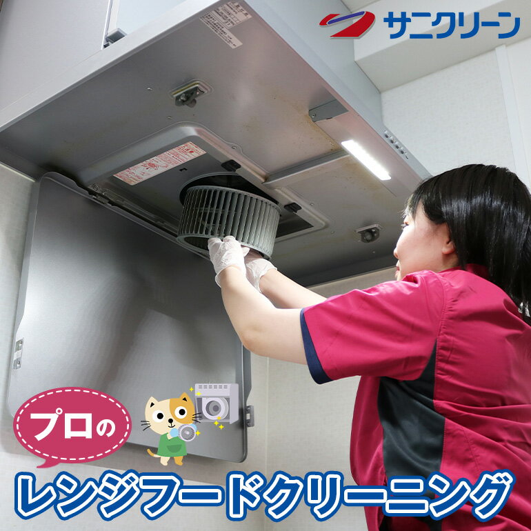 【ふるさと納税】プロのレンジフードクリーニング 地域のお礼の品 換気扇掃除 油汚れ 壁面 両親 親族 プレゼント 掃除代行 レンジフード掃除