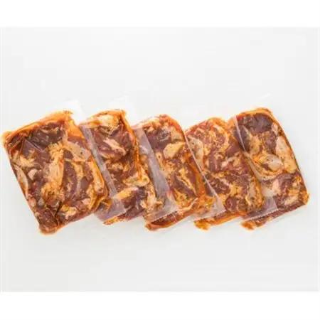国産「北海道産」の希少な味付豚ハラミ 200g×5p 計1kg_小分け 豚肉 豚 ホルモン ハラミ 国産 焼肉 焼き肉 アウトドア キャンプ BBQ bbq 手切り 一人暮らし セット おかず 焼肉食