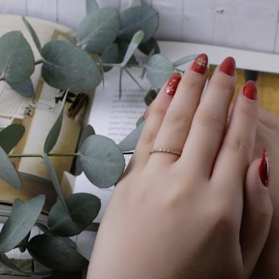 ふるさと納税 飯塚市 スイートテン　ダイヤモンド　指輪　K18YG　mai |  | 01