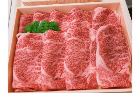 【C-149】＜なかむら謹製＞【博多和牛】黒毛和牛肩ロースすき焼き用うす切り400g