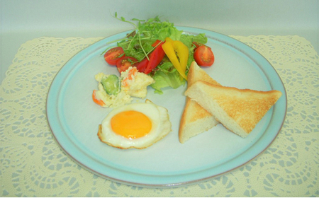 萩焼 スカイブループレート皿