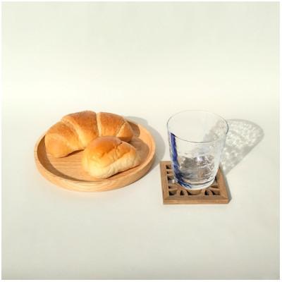 ふるさと納税 加茂市 ウッドプレート 円 大 1枚 |  | 03