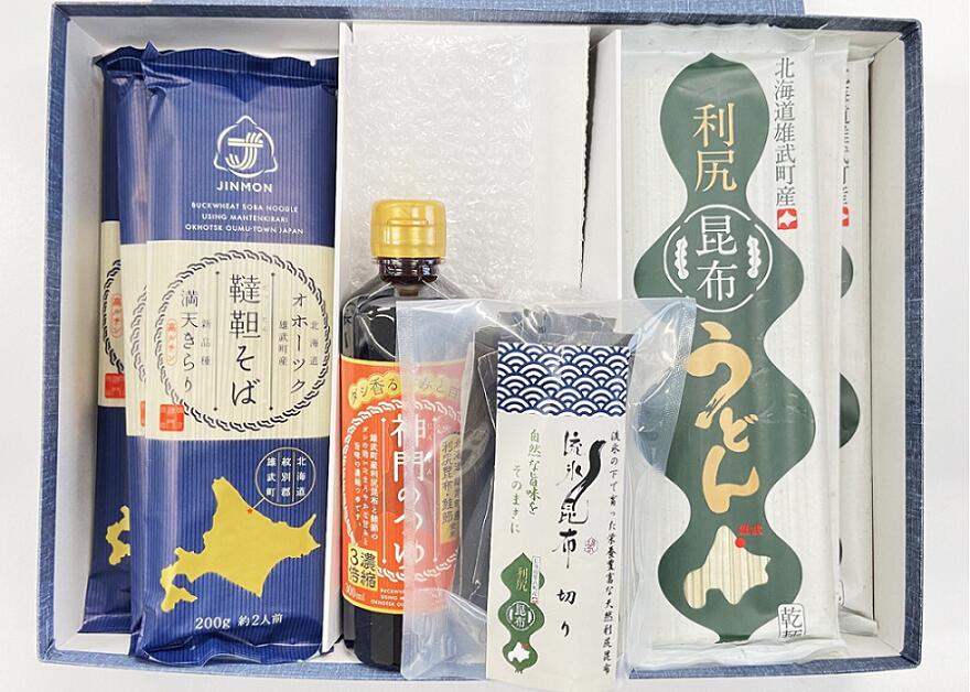 韃靼蕎麦＆昆布うどんセット【01107】