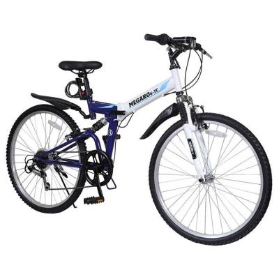 ふるさと納税 名古屋市 防災対応ノンパンク折りたたみマウンテンバイク26型 オリジナル　マルハチマーク付 |  | 01