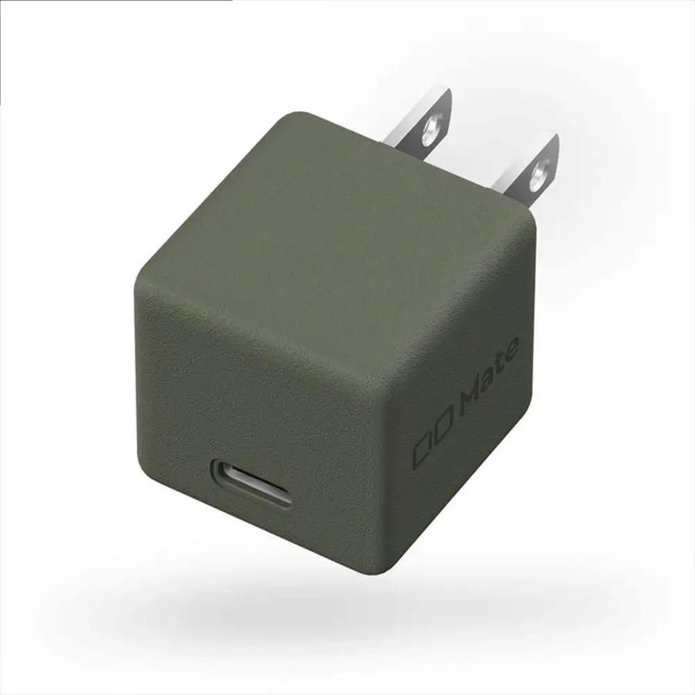 CIO 充電器 小型 急速充電 コンセント タイプC iPhone iPad Android Mate Charger002 モスグリーン [2694]