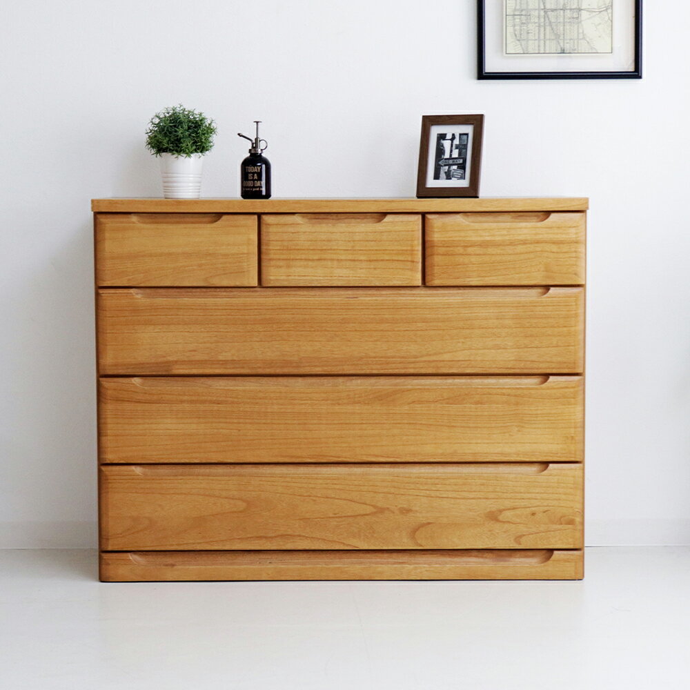 【ふるさと納税】《選べるカラー》ミリオンIII 120 ローチェスト NA / BR タンス 引出し 箱組仕様 桐材 木目 フルオープン三段レール 日本製 家具 インテリア 福岡県 柳川市 送料無料