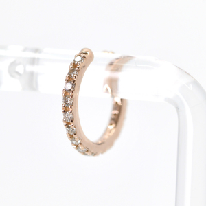 0.2ct 10金 イヤーカフ ピンクゴールド管理番号RTJ-019 246-001-PG