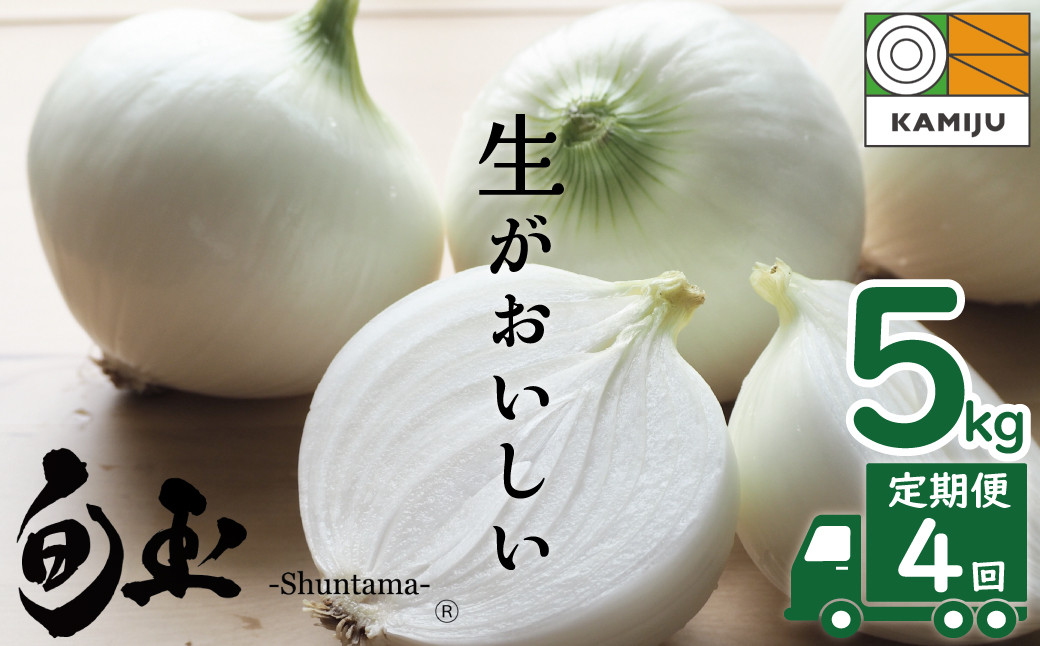 
            (2026年発送)【事前予約】新玉ねぎ 食べ比べ定期便 生がおいしい 神重農産のブランド玉ねぎ「旬玉」5㎏×4回 ブランド玉ねぎ 玉ねぎ 新玉ねぎ 国産 愛知県産 野菜 やさい 農家直送 畑直送 旬 たまねぎ 先行予約 旬 特産 高評価 高リピート 人気 H105-128
          