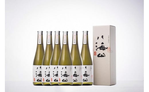 越後の名酒「八海山」 大吟醸 八海山 浩和蔵仕込【四合瓶720ml】×6本