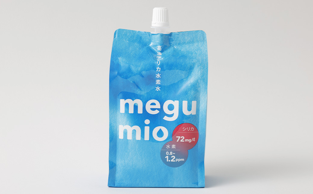 シリカ水素水「メグミオ」(500ml×30本)×3箱 計45L