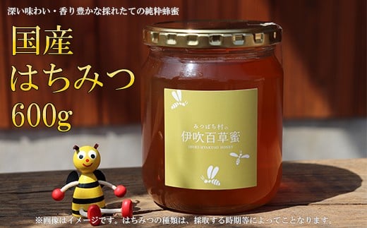 
国産はちみつ600g
