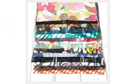 
【定期便　３回】 ハギレの 「HAGIREs」　セットA 　20cm×20cm 15枚 (朝日染色株式会社）
