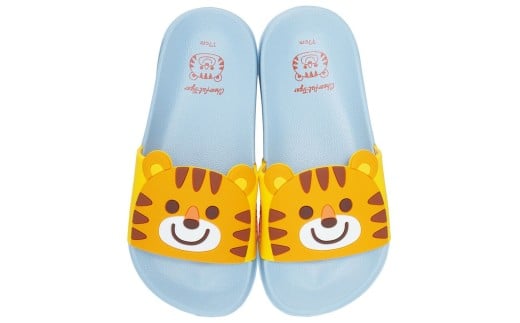 キッズ シャワー サンダル【17.0cm】 子供 こども かわいい 夏 海 ビーチ スケーター skater トラ とら チアフル タイガー 動物 男の子 男子【プール 海水浴 子ども キャラクター】 奈良県 奈良市 なら 4-073