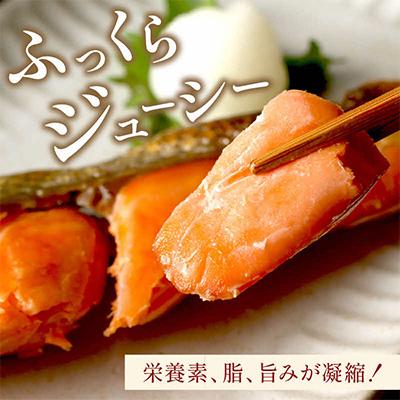 ふるさと納税 北見市 紅鮭半身 姿切り身 約1kg(約10切入)【ミシン目入り真空】北海道北見市加工 |  | 01