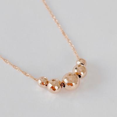 ふるさと納税 甲府市 K18PG ミラーボールネックレス(Fph001-2) |  | 02